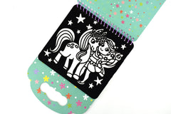 VELVET COLOURING KIT - UNICORN