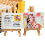 Mont Marte Mini Display Easel with Canvas 6 x 8cm MEA0018