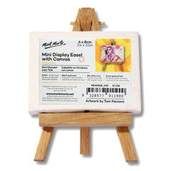 Mont Marte Mini Display Easel with Canvas 6 x 8cm MEA0018