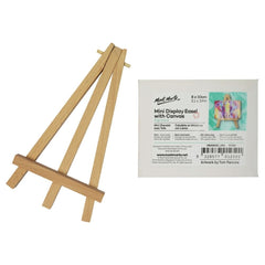 Mont Marte Mini Display Easel with Canvas 8 x 10cm MEA0019