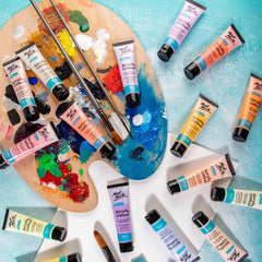 Mont Marte Acrylic Colour Pastel Paint Set Signature 18pc x 36ml (1.2 US fl.oz) MSCP1836