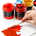 Mont Marte Dimension Acrylic Paint 250ml Pot - Brilliant Red PMDA2510