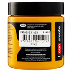 Mont Marte Dimension Acrylic Paint 250ml Pot - Yellow Ochre PMDA2533