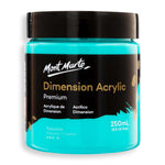 Mont Marte Dimension Acrylic Paint 250ml Pot - Turquoise PMDA2524