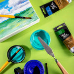 Mont Marte Dimension Acrylic Paint 250ml Pot - Turquoise PMDA2524