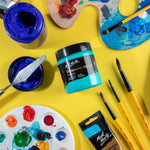 Mont Marte Dimension Acrylic Paint 250ml Pot - Turquoise PMDA2524