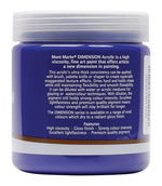 Mont Marte Dimension Acrylic Paint 250ml Pot - Ultramarine Blue PMDA2519