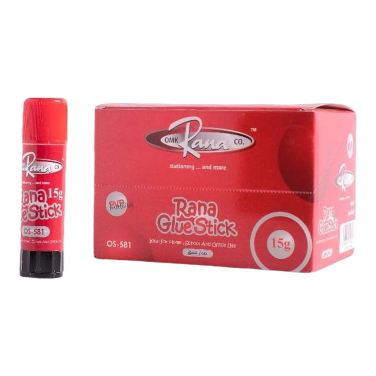 RANA GLUE STICK 15G - 24 PCS Rana Stationery