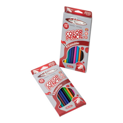 RANA PENCIL COLOR ERASABLE 12 COLOR Rana Stationery