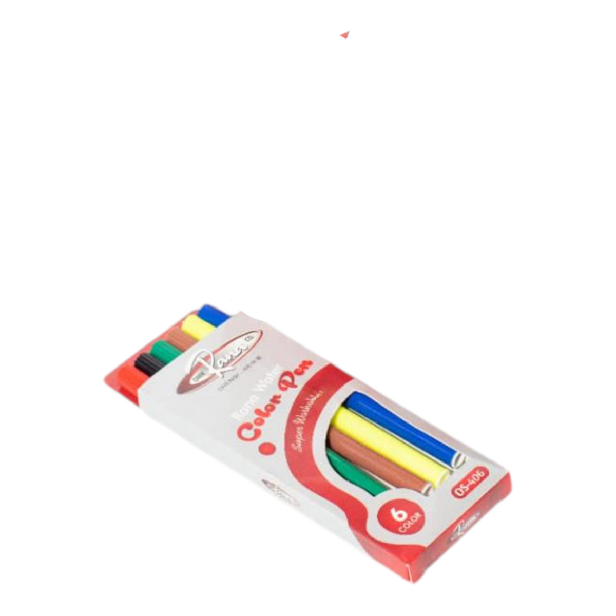 RANA WATER COLOR PEN 6 COLOR SUPER WASHABLE Rana Stationery