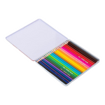 RANA PENCIL COLOR 24 COLOR METAL FLAT BOX Rana Stationery