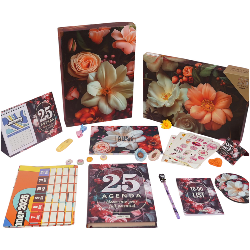 Daftar Agenda Gift Set 2025, Flowers Design