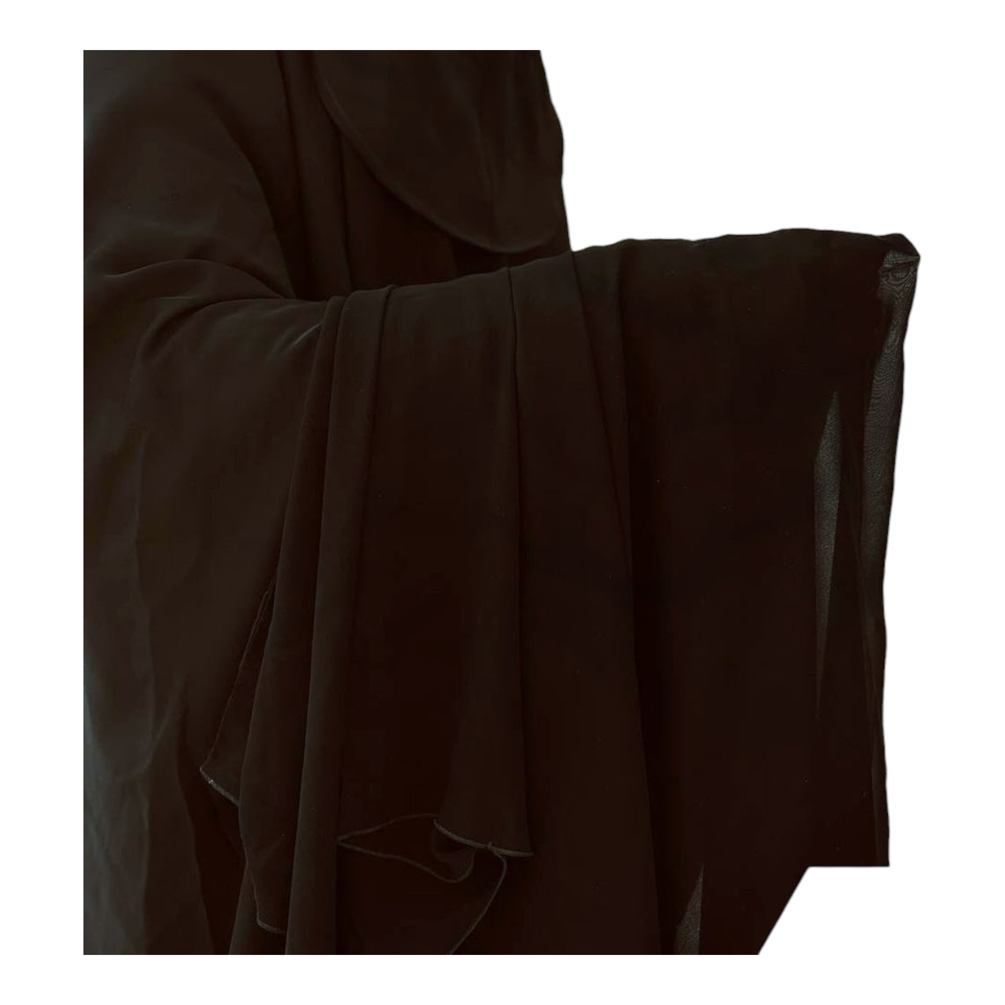 Cape Inaya (Elegant Chiffon Cape – Perfect Abaya Overlay)