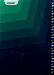 B5 2-Subject Notebook – 100 Sheets, 65 GSM, with Dividers & Class Schedule