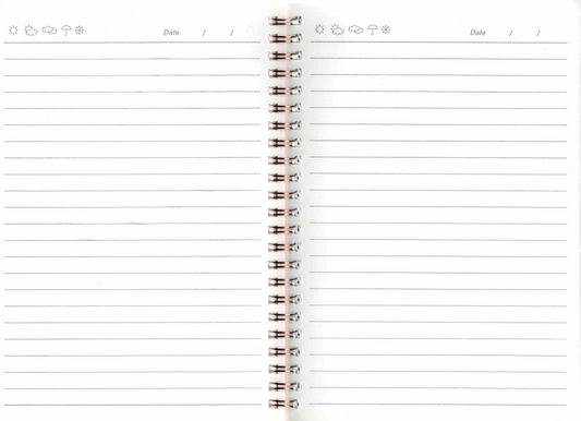 A5 Spiral Notebook – 80 Sheets