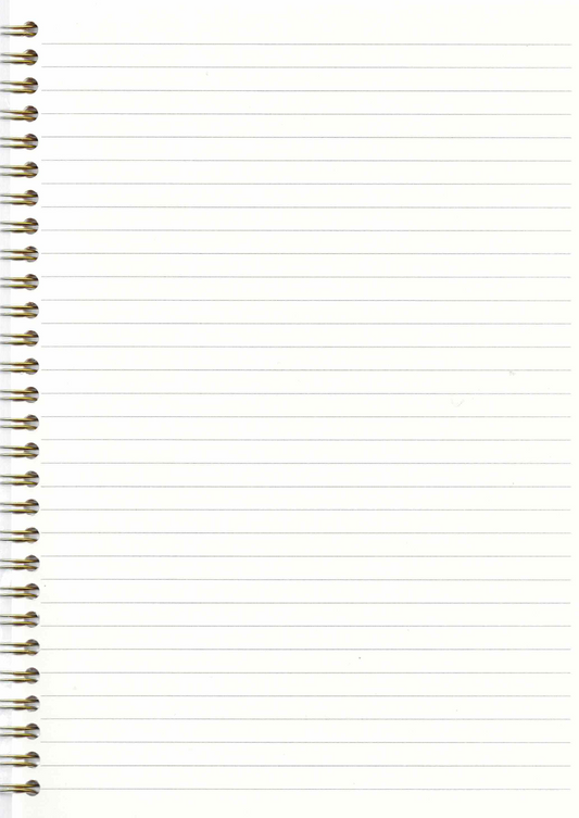 B5 Spiral Notebook – 80 Sheets