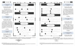 جزء عم  اكتب - اقرأ - احفظ غلاف مقوى 15 سطر - عربي انجليزي