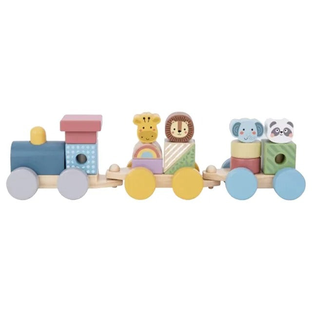 Animals Stacking Train Toy - 16pcs