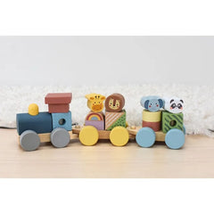 Animals Stacking Train Toy - 16pcs