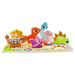 Dinosaur Block Puzzle - 8pcs