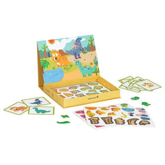 Dinosaur Themed Magnetic Travel Play Box - 12pcs