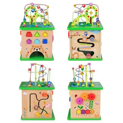 Forest Themed Play Cube Centre