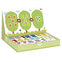Math Themed Magnetic Travel Play Box - 86pcs