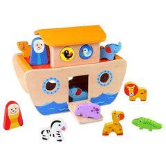 Tooky Toys - Noah's Ark With Storybook - 18pcs
