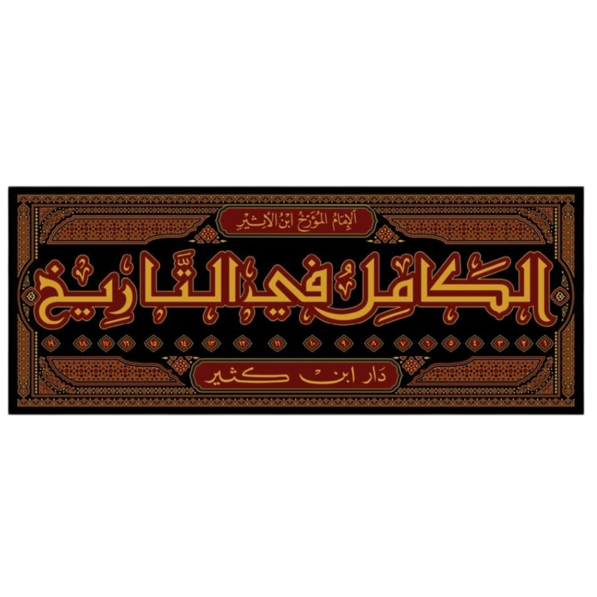 الكامل في التاريخ 19 مجلد