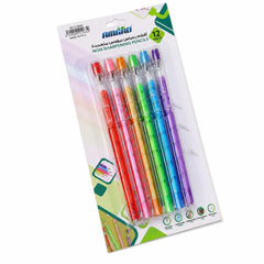 12-Piece Multi-Tip Graphite Pencils with Latex-Free Eraser