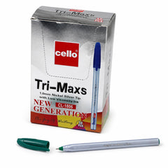 قلم حبر جاف  – 1 مم Cello Tri-Maxs