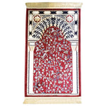 Al Munawara Prayer Mat Red سجادة المدينة المنورة احمر