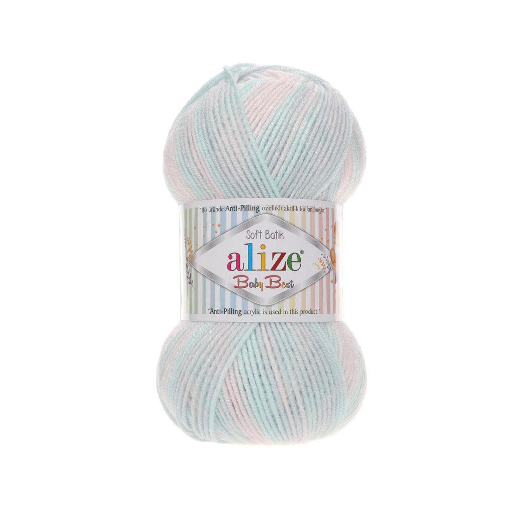 Alize - Baby Best Batik Acrylic Yarn 90% acrylic, 10% bamboo 100 g 262 yd