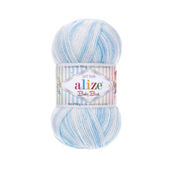 Alize - Baby Best Batik Acrylic Yarn 90% acrylic, 10% bamboo 100 g 262 yd