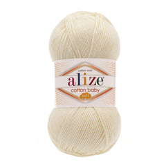 Alize Cotton Baby Soft Yarn 50% Cotton - 50% Acrylic 100 g - 270 m