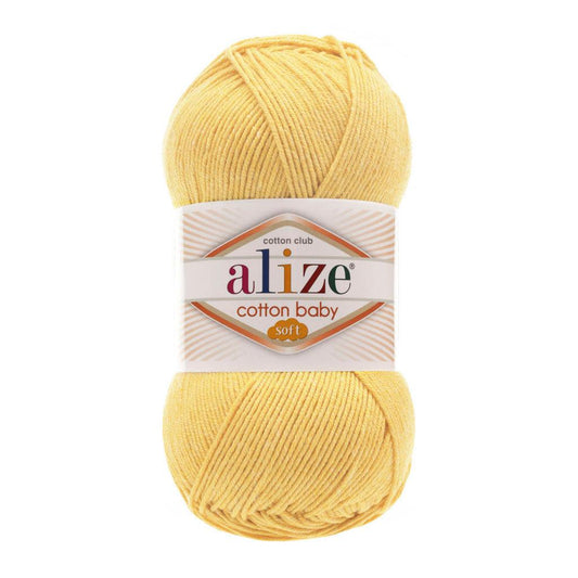 Alize Cotton Baby Soft Yarn 50% Cotton - 50% Acrylic 100 g - 270 m