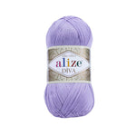 Alize - DİVA Silk Acrylic Yarn 100% Microfiber Acrylic Yarn 1 Ball skeins 100gr 383yds