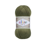 Alize - DİVA Silk Acrylic Yarn 100% Microfiber Acrylic Yarn 1 Ball skeins 100gr 383yds