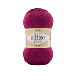 Alize - DİVA Silk Acrylic Yarn 100% Microfiber Acrylic Yarn 1 Ball skeins 100gr 383yds