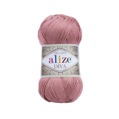 Alize - DİVA Silk Acrylic Yarn 100% Microfiber Acrylic Yarn 1 Ball skeins 100gr 383yds