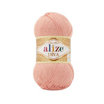 Alize - DİVA Silk Acrylic Yarn 100% Microfiber Acrylic Yarn 1 Ball skeins 100gr 383yds