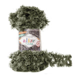 Alize - PUFFY FUR Yarn HAND KNITTING YARN - NO NEEDLES NO HOOKS COLLECTION-100% MICROPOLYESTER