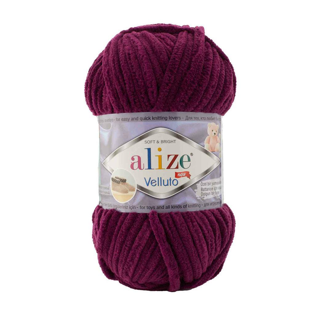 Alize - Velluto 100% micro-polyester Yarn 100 g / 68 m Book Fanar