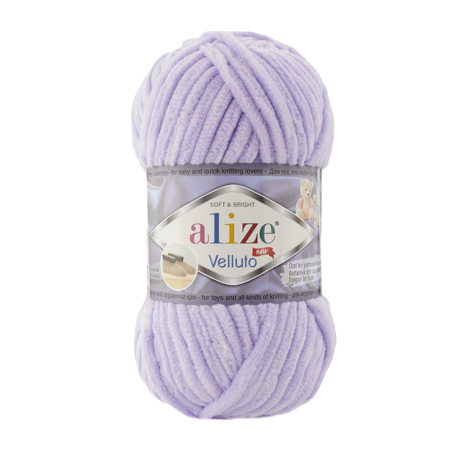 Alize - Velluto 100% micro-polyester Yarn 100 g / 68 m Book Fanar