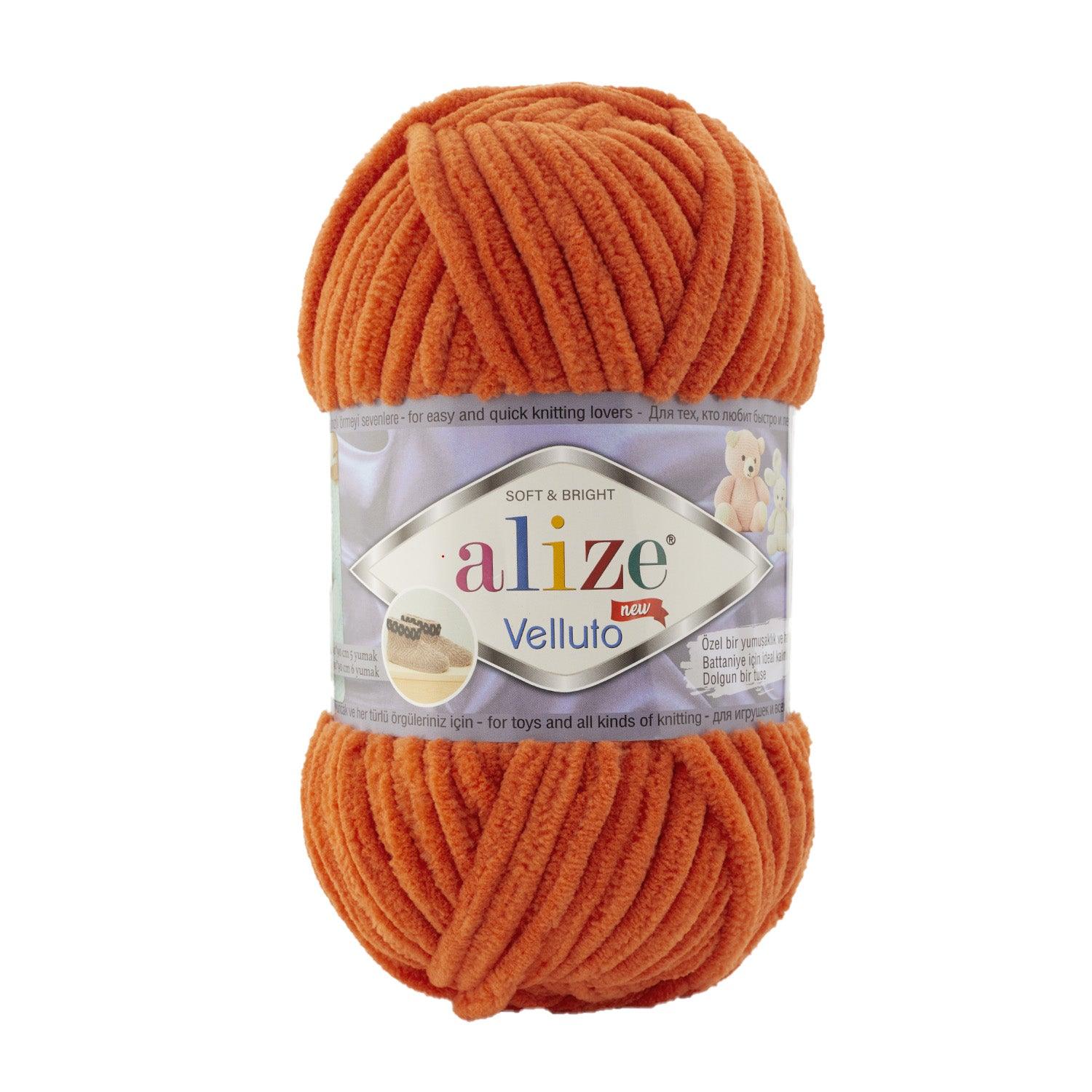 Alize - Velluto 100% micro-polyester Yarn 100 g / 68 m Book Fanar