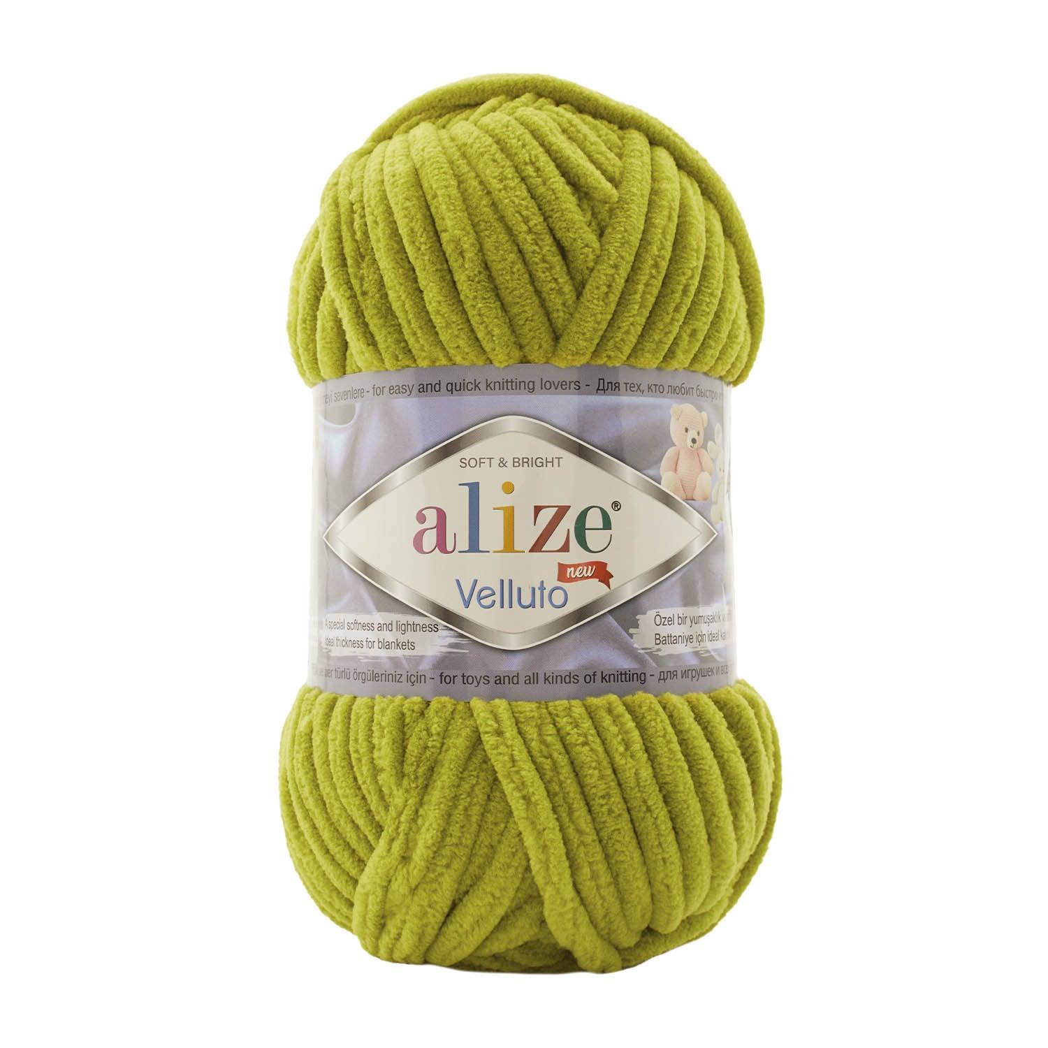 Alize - Velluto 100% micro-polyester Yarn 100 g / 68 m Book Fanar