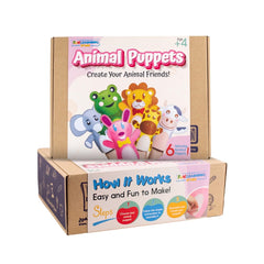 Animal Puppets DIY Kit - Create Your Animal Friends!