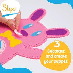 Animal Puppets DIY Kit - Create Your Animal Friends!