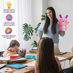Animal Puppets DIY Kit - Create Your Animal Friends!