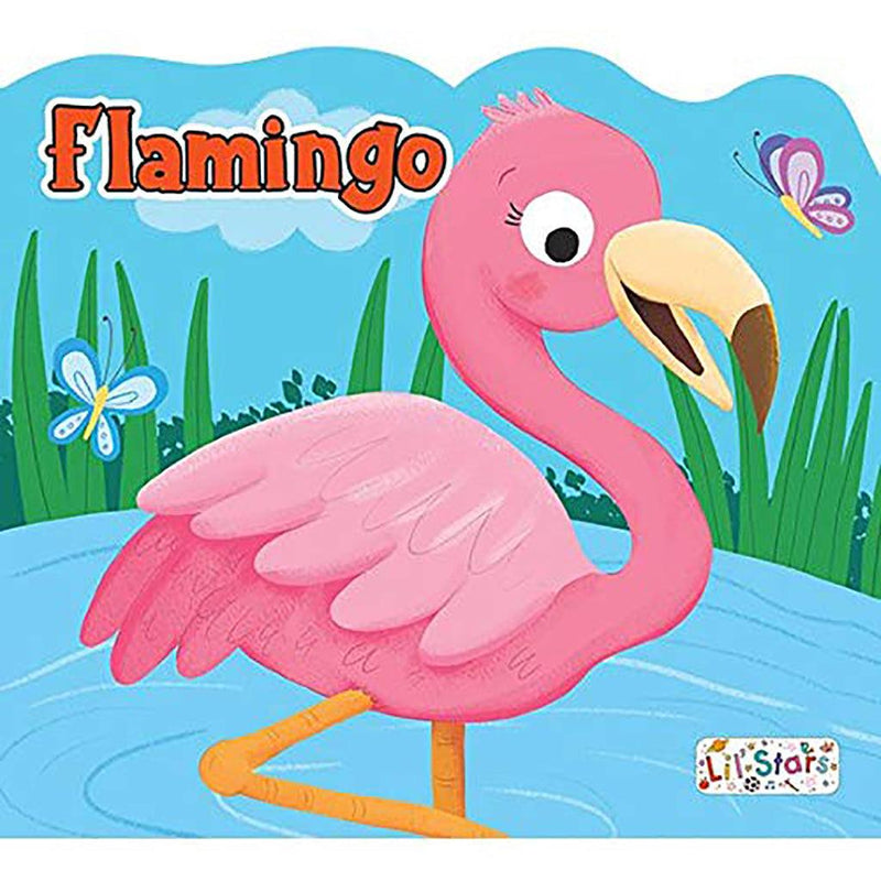 Animal World Die Cut Flamingo